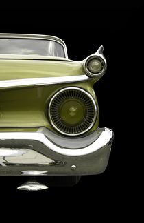 Classic Car (green) by Beate Gube