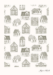 Quirky houses von Rebecca Elfast