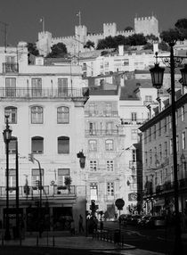 Baixa, Lissabon by Eva-Maria Steger