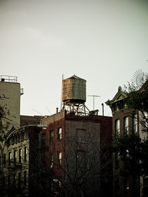 New York city water tower von Darren Martin