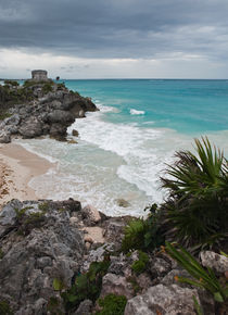 Beach - Tulum, Mexico by Colin Miller
