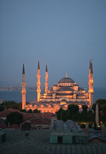 Blue Mosque at Dusk by Colin Miller