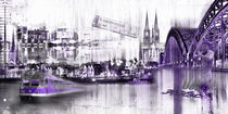 Köln Skyline Collage von Städtecollagen Lehmann