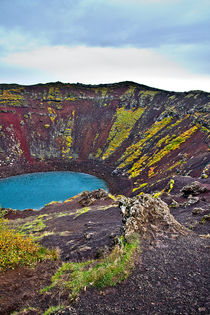 Volcanic Crater by Amos Edana