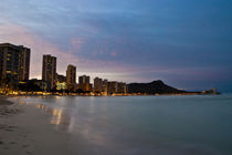Waikiki Beach Sunrise by Steven Ross