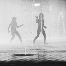 Playing in the fountain VII by erich-sacco