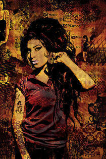 Amy Winehouse - Variant von Ignacio Fresas