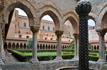 Cloister of the abbey of Monreale by RicardMN Photography