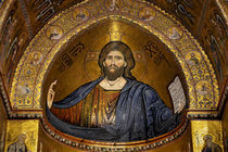 Christ Pantocrator mosaic, Monreale von RicardMN Photography