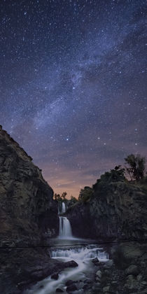 White River Falls at Night von Ben  Canales