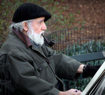 An artist in Central Park von RicardMN Photography
