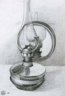 Petroleum lantern by Katalin Szasz-Bacso