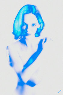 Lady in Blue by Paul Barker