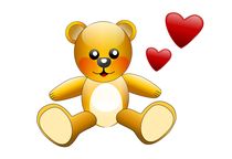 Glossy Teddy bear by nikola-no-design