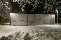 Snow graffiti von Marine D.