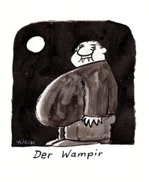 Der Wampir by Arnulf Kossak