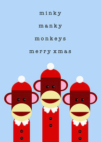 monkey christmas von thomasdesign
