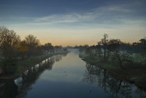 River Avon Sunset by Russell Bevan Photography