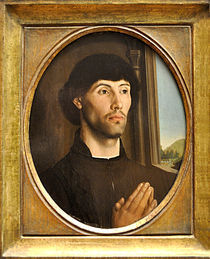 Memling. Portraiture of a young man by Maks Erlikh