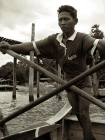 The boatman of the lake Taungthaman - 2 von RicardMN Photography