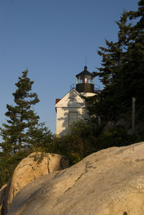 Coastal Maine Lighthouse in the Morning Light von Tom Warner