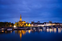 Maastricht, Sint-Martinuskerk And Maas River von Marc Garrido Clotet