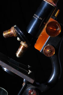 Old Microscope by Tom Warner