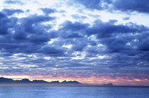 Dawn Over False Bay Towards Cape Hangklip, South Africa von Neil Overy