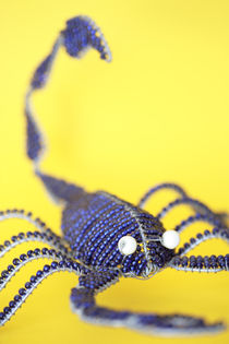 African Beaded Wire Scorpion by Neil Overy