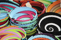 Colorful African Wire Bowls by Neil Overy