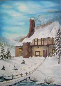 Winter auf dem Land by G.Elisabeth Willner