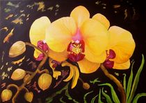 Gelbe Orchidee von G.Elisabeth Willner