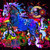 Abstract Dream Design Horse von Blake Robson