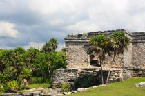 Mayastätte Tulum am Meer in Yucatan, Mexiko von Mellieha Zacharias