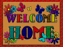 Welcome Home Sign von Blake Robson