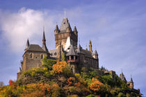 Reichsburg Castle above Cochem on the Mosel River von Louise Heusinkveld