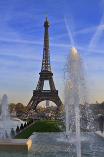 Eiffel Tower from the Trocadero Gardens by Louise Heusinkveld