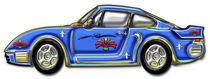 Baby Blue Classic Car by Blake Robson