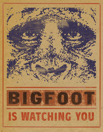 BIGFOOT IS WATCHING YOU von Marsel Onisko