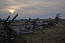 Gettysburg Fence von Glen Fortner