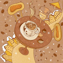 coffee time by Varvara Kurakina