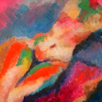 Colorful Nude von Leeya Rose Jackson