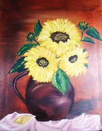 Sonnenblumen by Eva Borowski