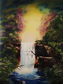 Wasserfall by Eva Borowski