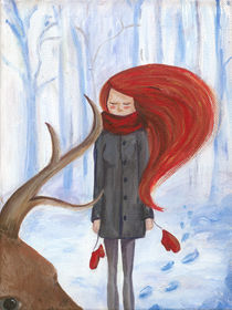 Winter card by Kate Hasselnott