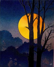 'Wald und Mond' by wokli