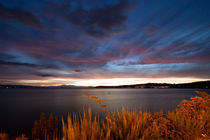 Lake Taupo Sunset, New Zealand by Marc Garrido Clotet