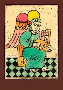 Angel with Organ by João Tinoco