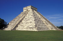 Chichen Itza Pyramid by John Mitchell