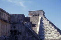 Chichen Itza Ruins Mexico by John Mitchell